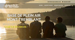 Desktop Screenshot of camptremblant.com